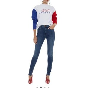 J Brand Carolina High-Rise Skinny Jeans